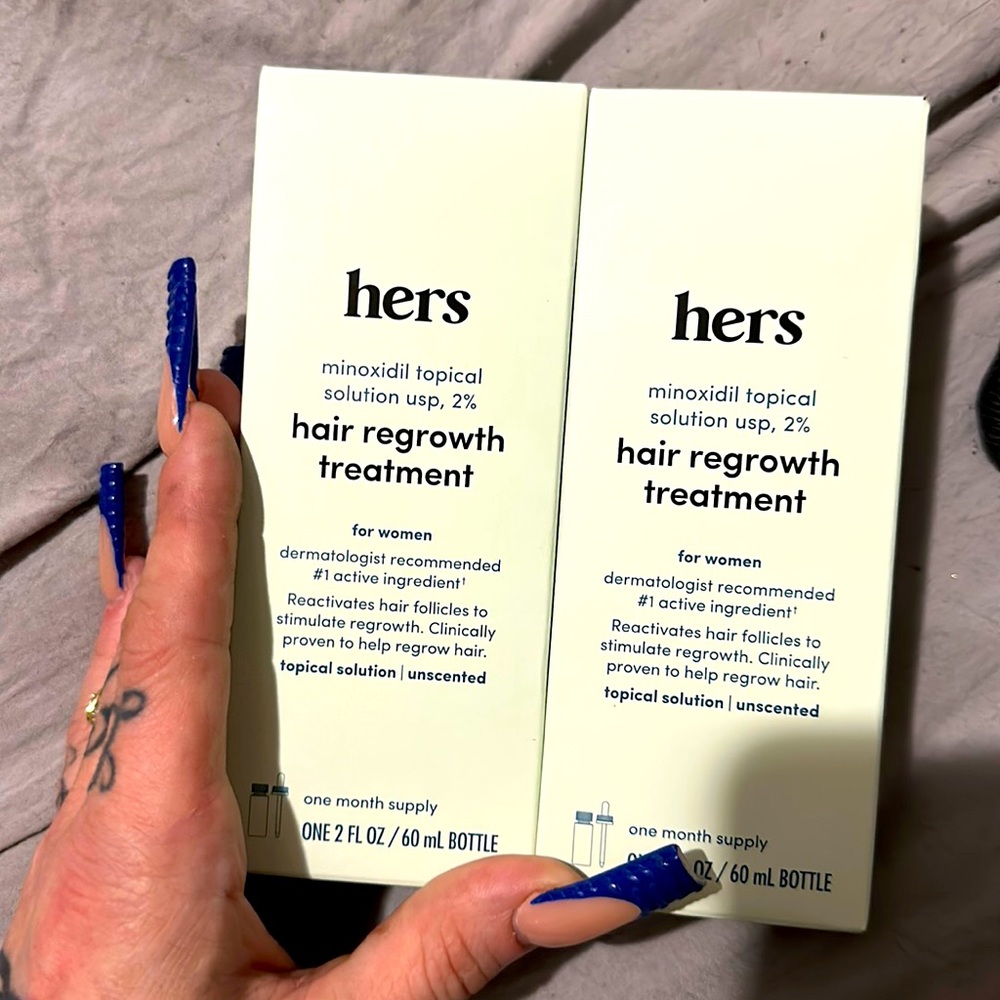 SOLD ❤️❤️HERE HAIR REGROWTH HAIR TREATMENT FOR WOMEN WITH THINNING HAIR!!🙃